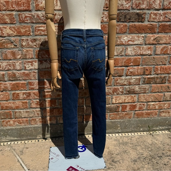 Seven For All Mankind “Gwenevere” blue jeans 👖 / 24 / Excellent condition - Picture 11 of 13